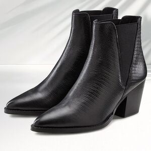 Lascana Textured Ankle Bootie Size-8.5